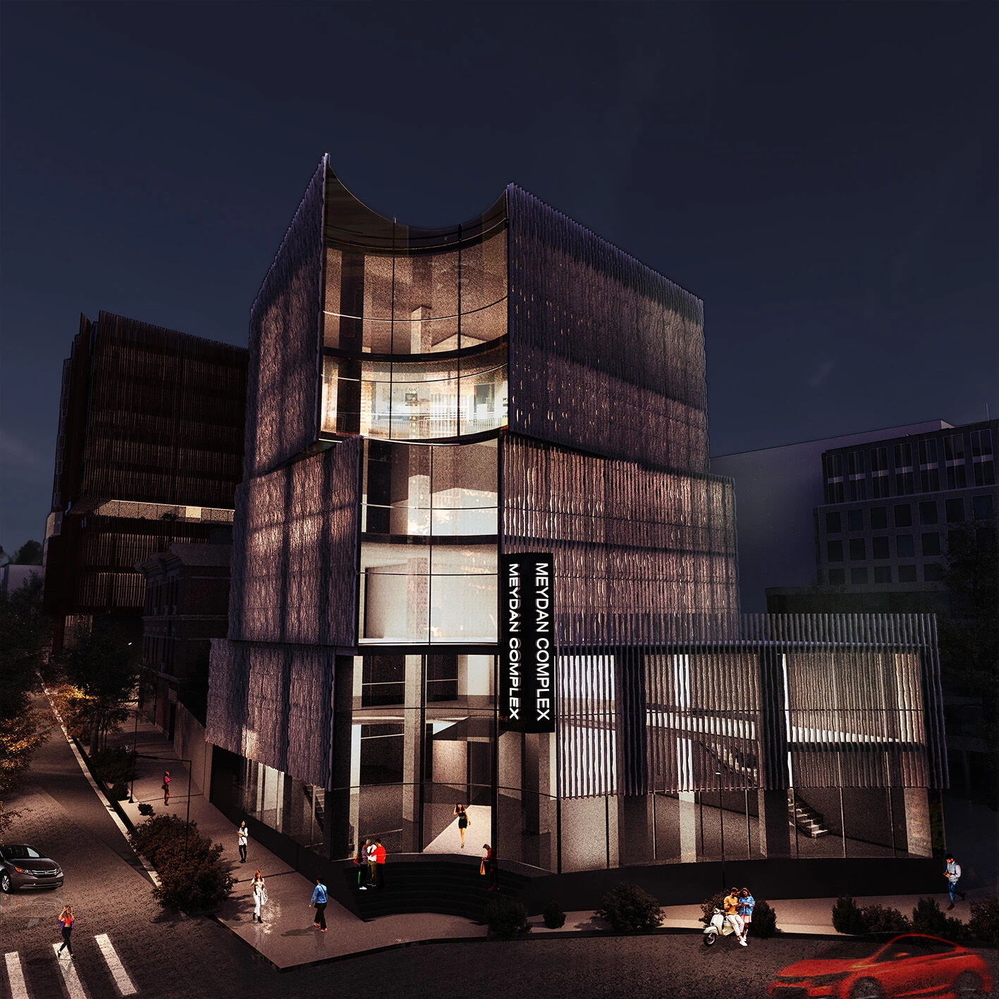 广场（迈丹）综合体丨伊朗德黑兰-18