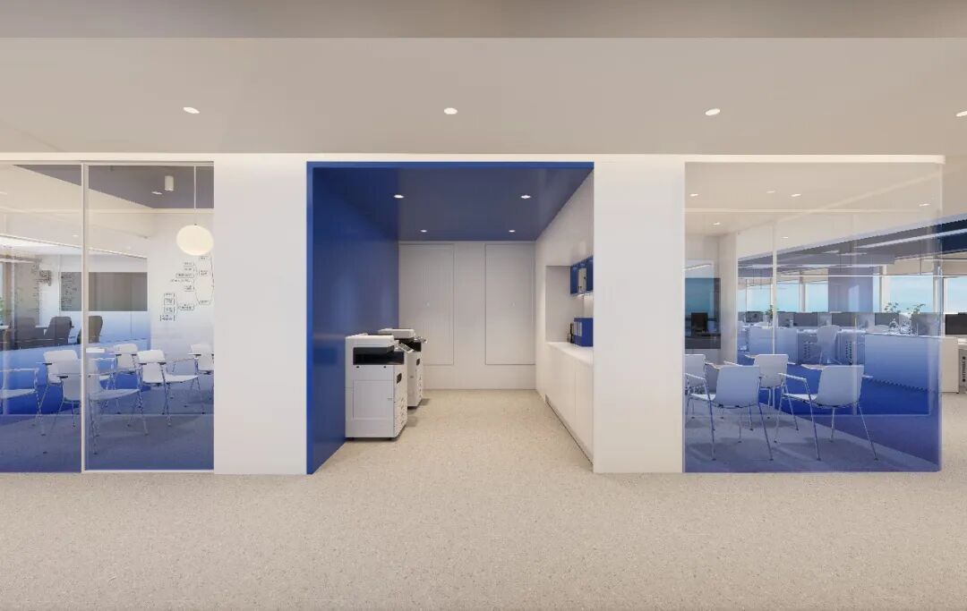 LKDESIGN丨国信会视集团办公空间设计案例-134