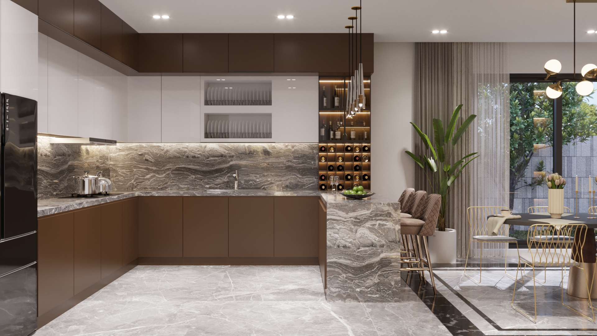 洪别墅、董别墅（注：Hung和Tung可能为姓氏拼音，若有具体背景信息可更精准翻译） 丨DA Visual-13