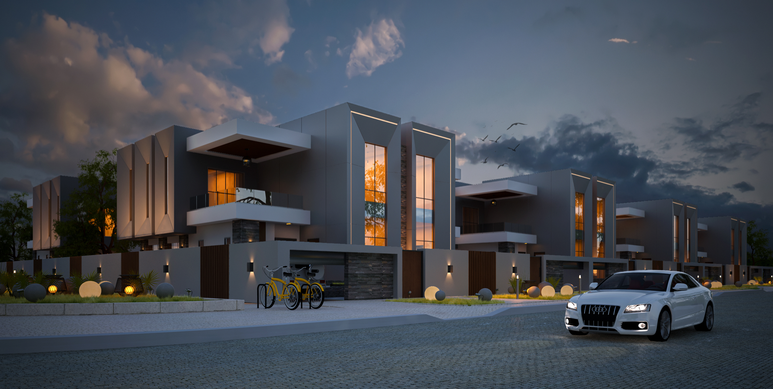 焦夫双子屋（迷你大院）丨沙特阿拉伯-8