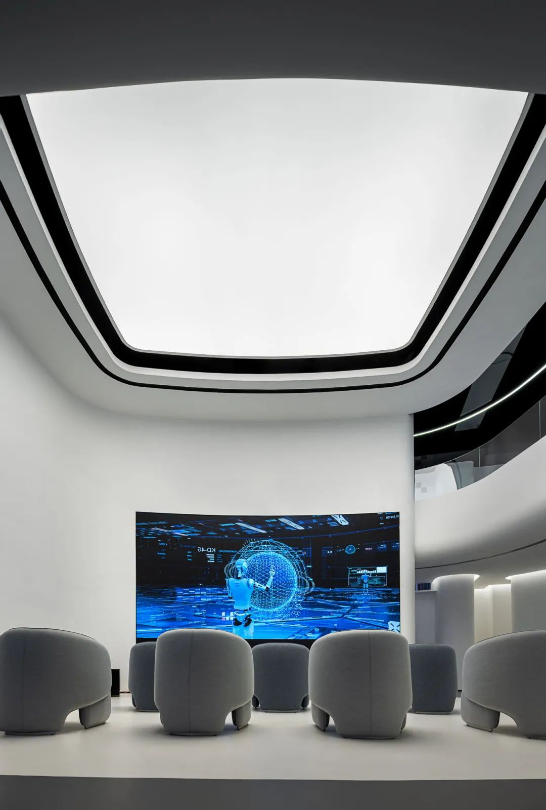 腾云筑科总部展厅 | YLHD三匠建筑-28