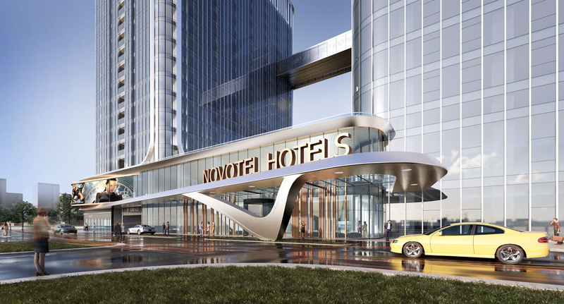 招商蛇口西安丝路中心丨中国西安丨上海三益建筑设计有限公司-36