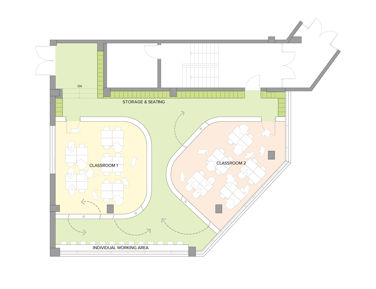 首尔 DSSI 小学翻新,打造共享学习空间-42