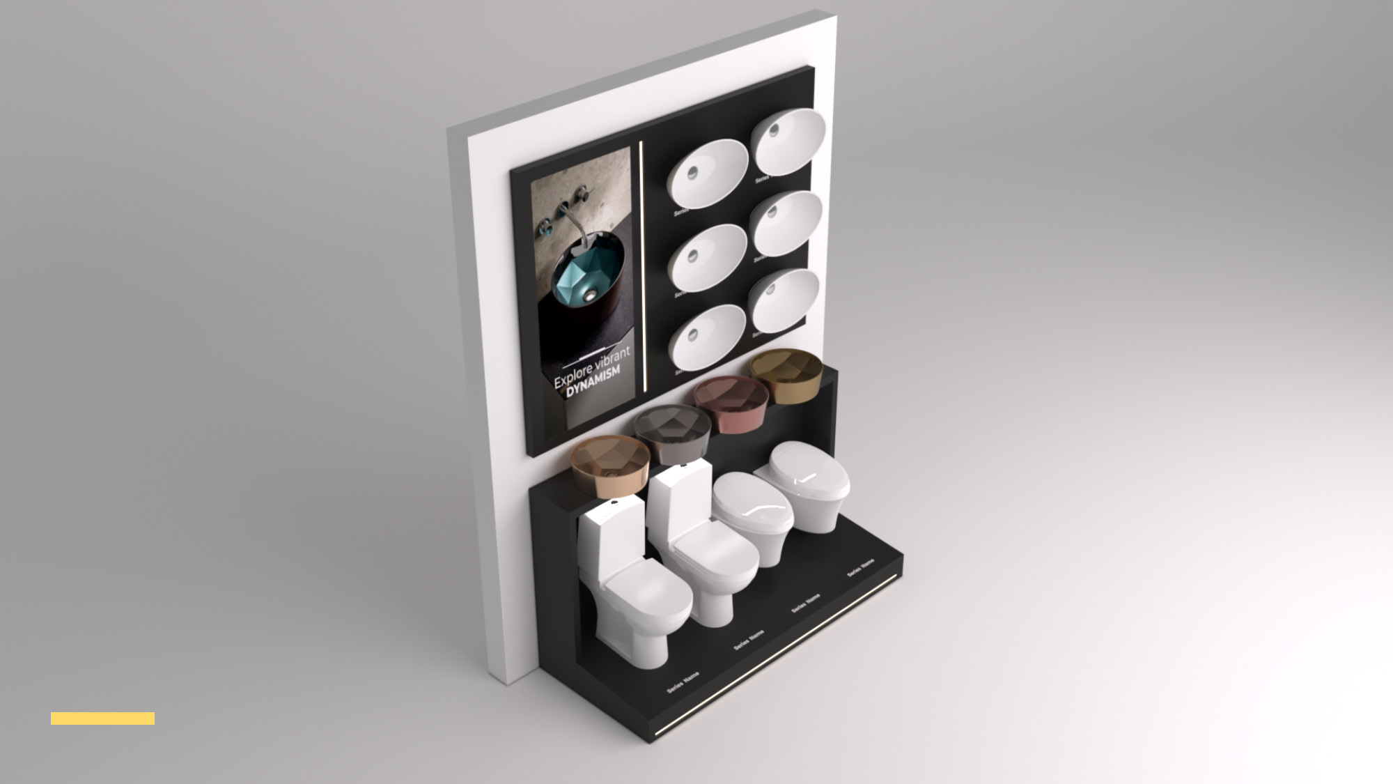 Sunhearrt Bathware - Modular Display-15