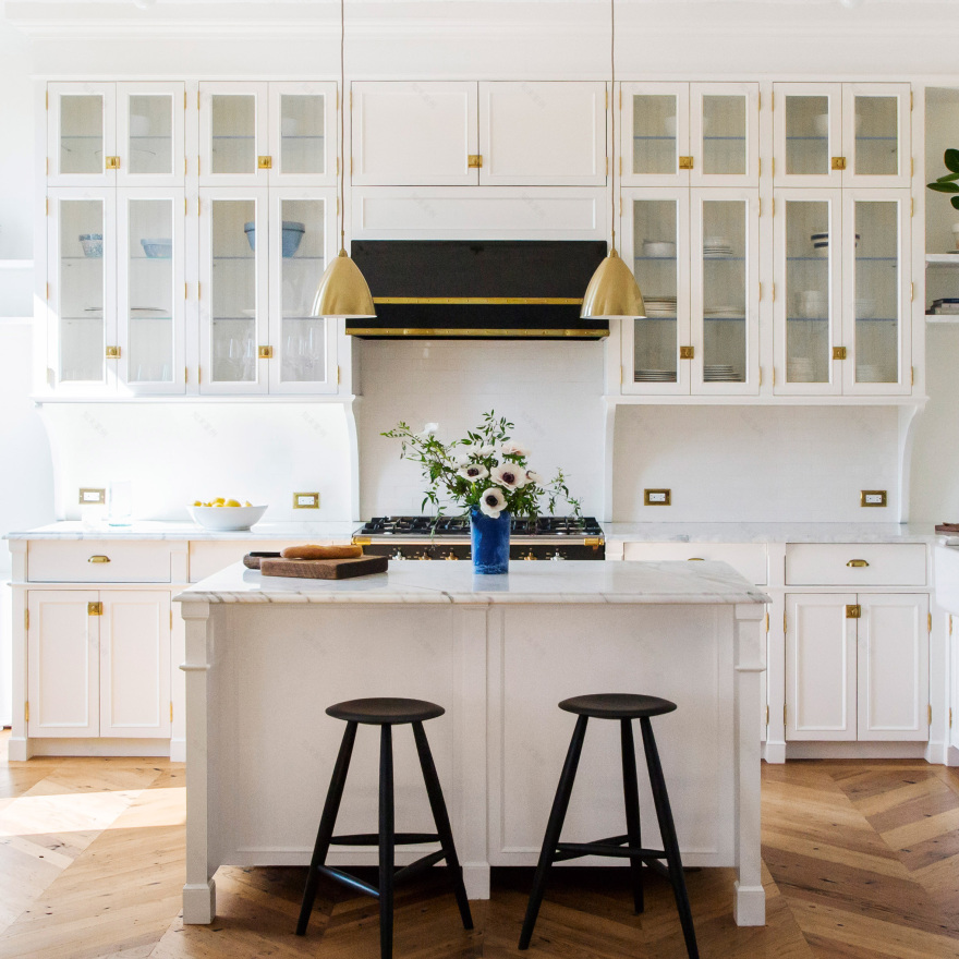 Interior design couple turn Williamsburg schoolhouse into light-filled home-0