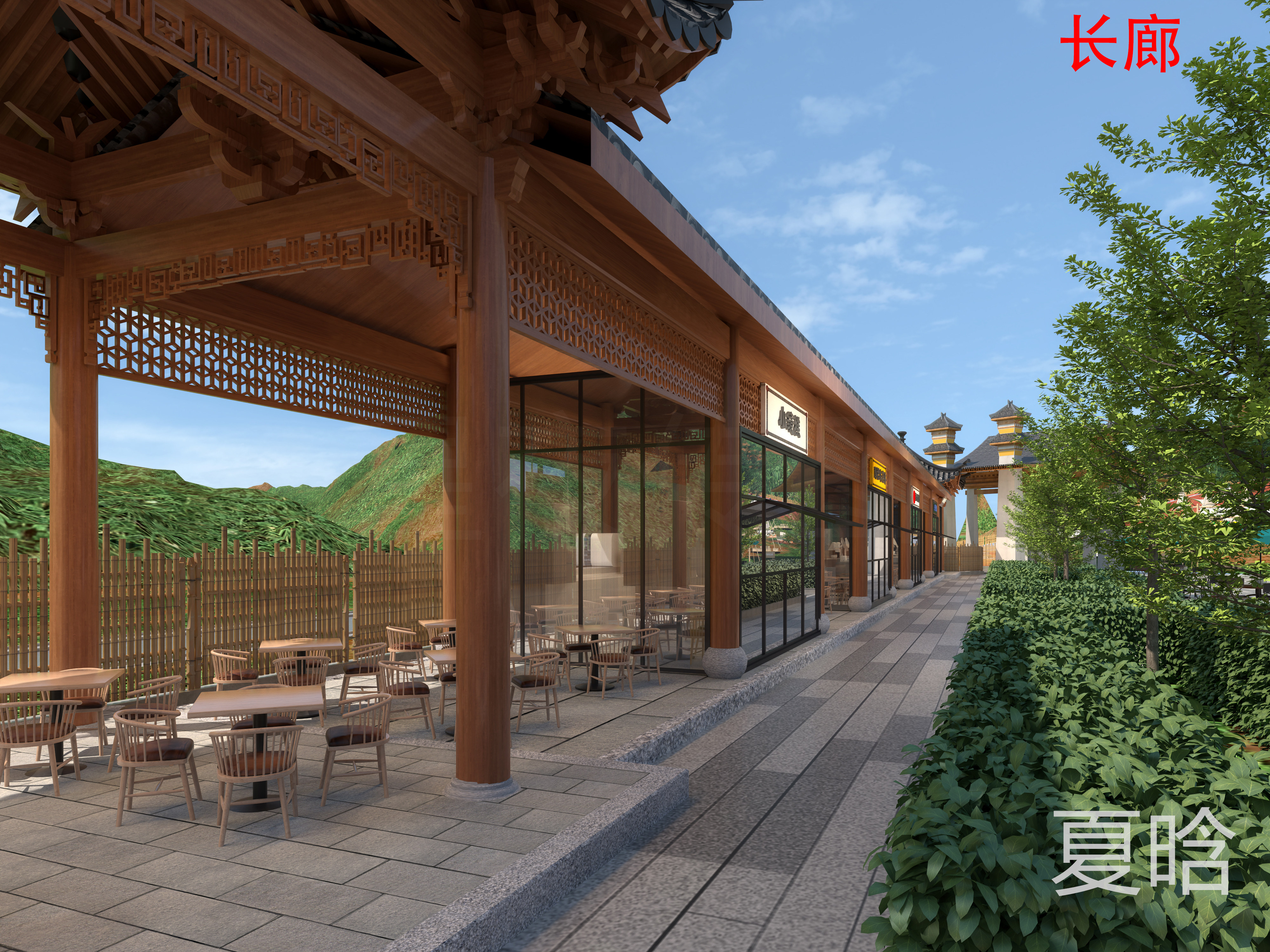 旅游中心 室外-2