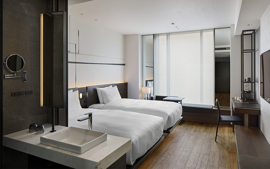 AC HOTEL BY MARRIOTT TOKYO GINZA | Interior Design | Projects | NIKKEN SEKKEI LTD-4