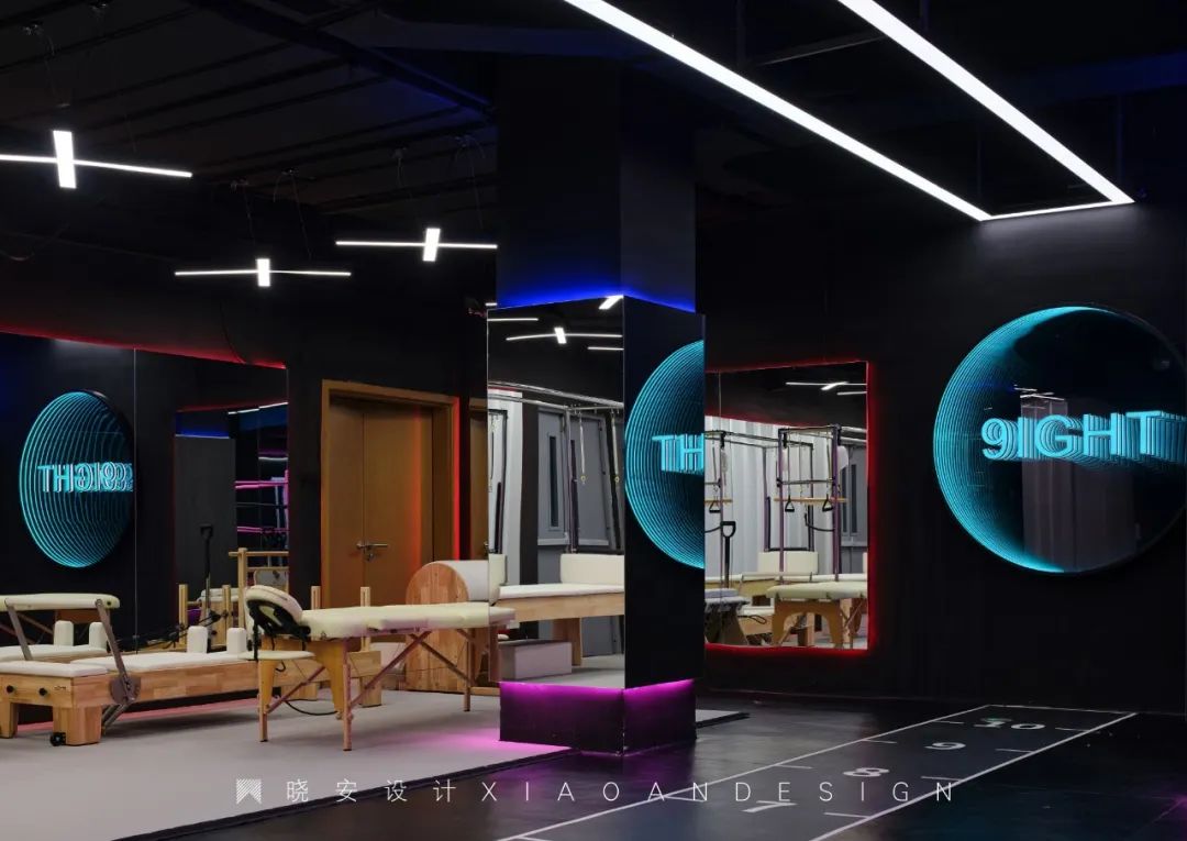 91GHT 健身房 · 运动与艺术的视觉盛宴丨晓安设计-33