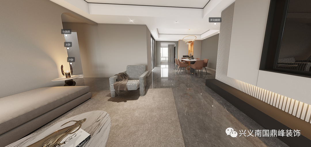 南国鼎峰四季花城混搭风格别墅丨鼎墅设计|邱宁-28