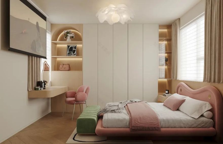 深圳如愿空间设计丨福田 · 益田村74㎡,每一寸空间都讲述着生活的故事-11