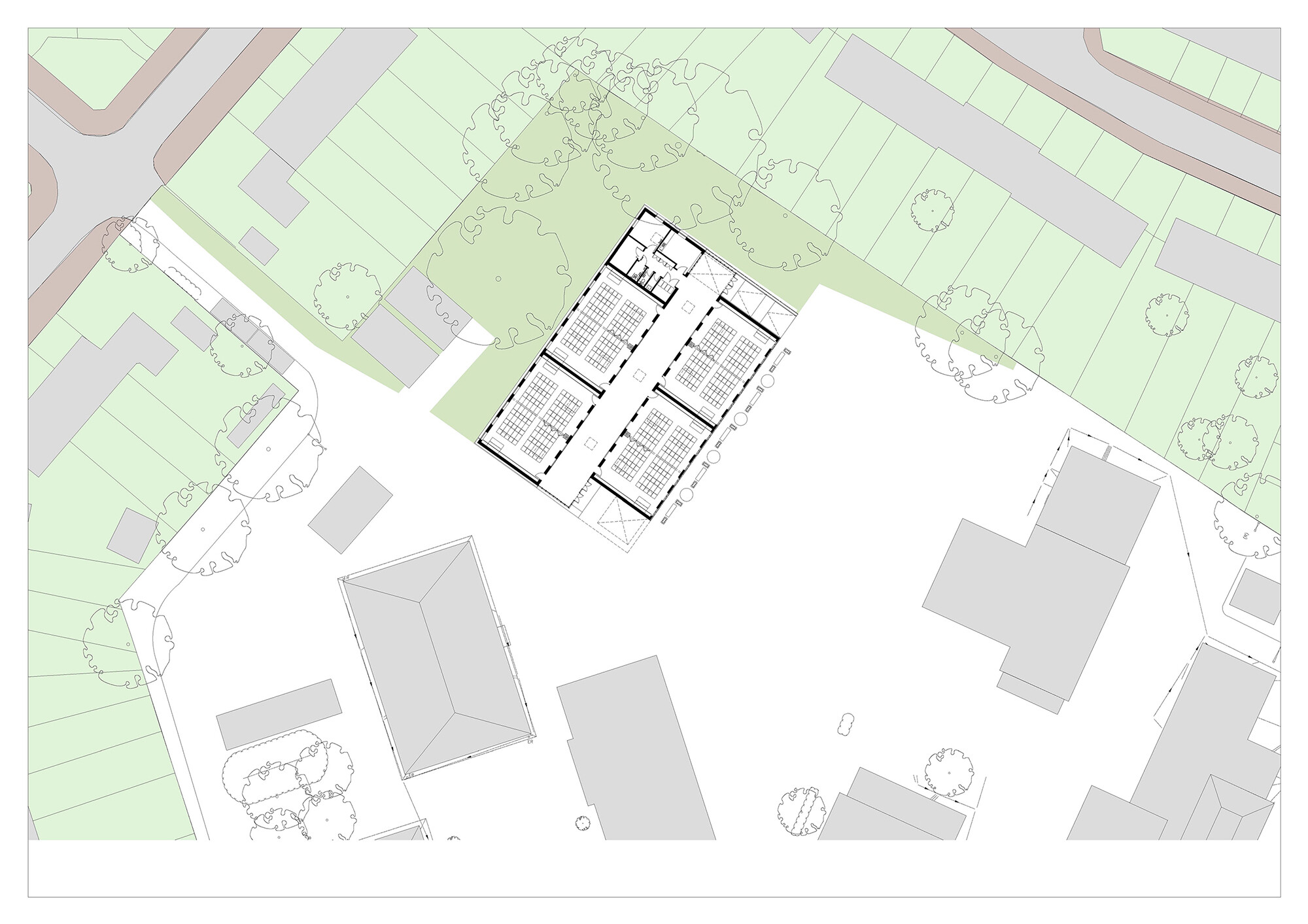 伦敦南区卡 arshalton 男孩体育学院的节能教学楼-26