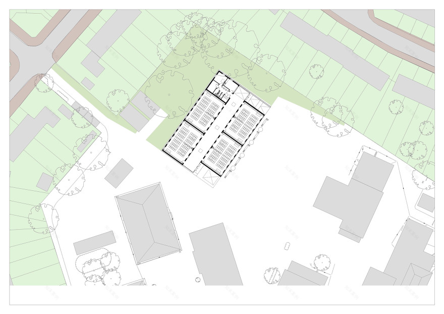 伦敦南区卡 arshalton 男孩体育学院的节能教学楼-26