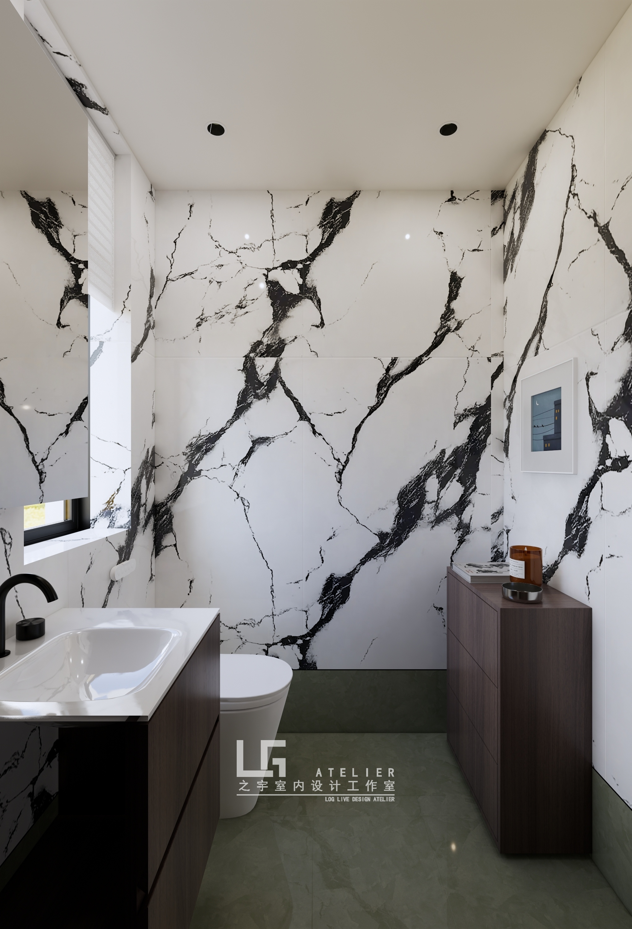 当东方遇上西方,自建房的“混血美学”丨中国杭州丨之宇设计-20