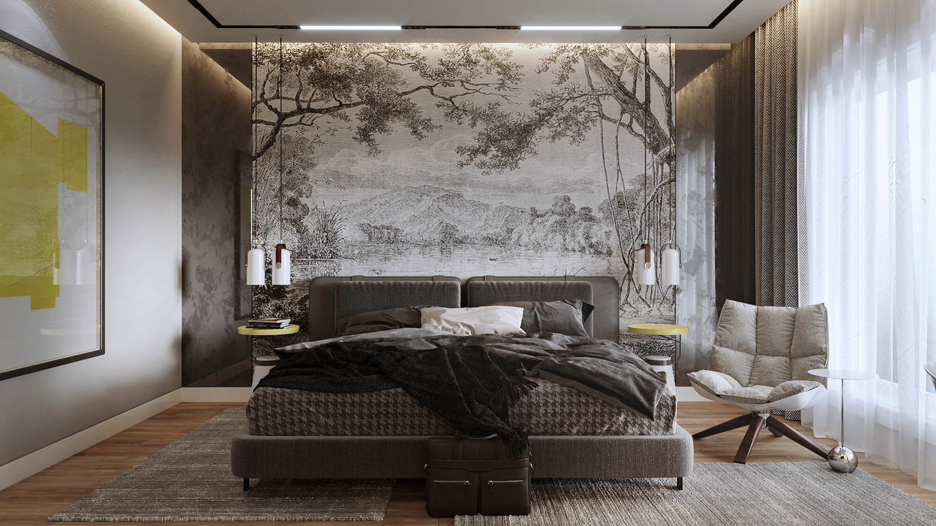 湖景小区中的别墅丨埃及开罗丨Amany Atef-72