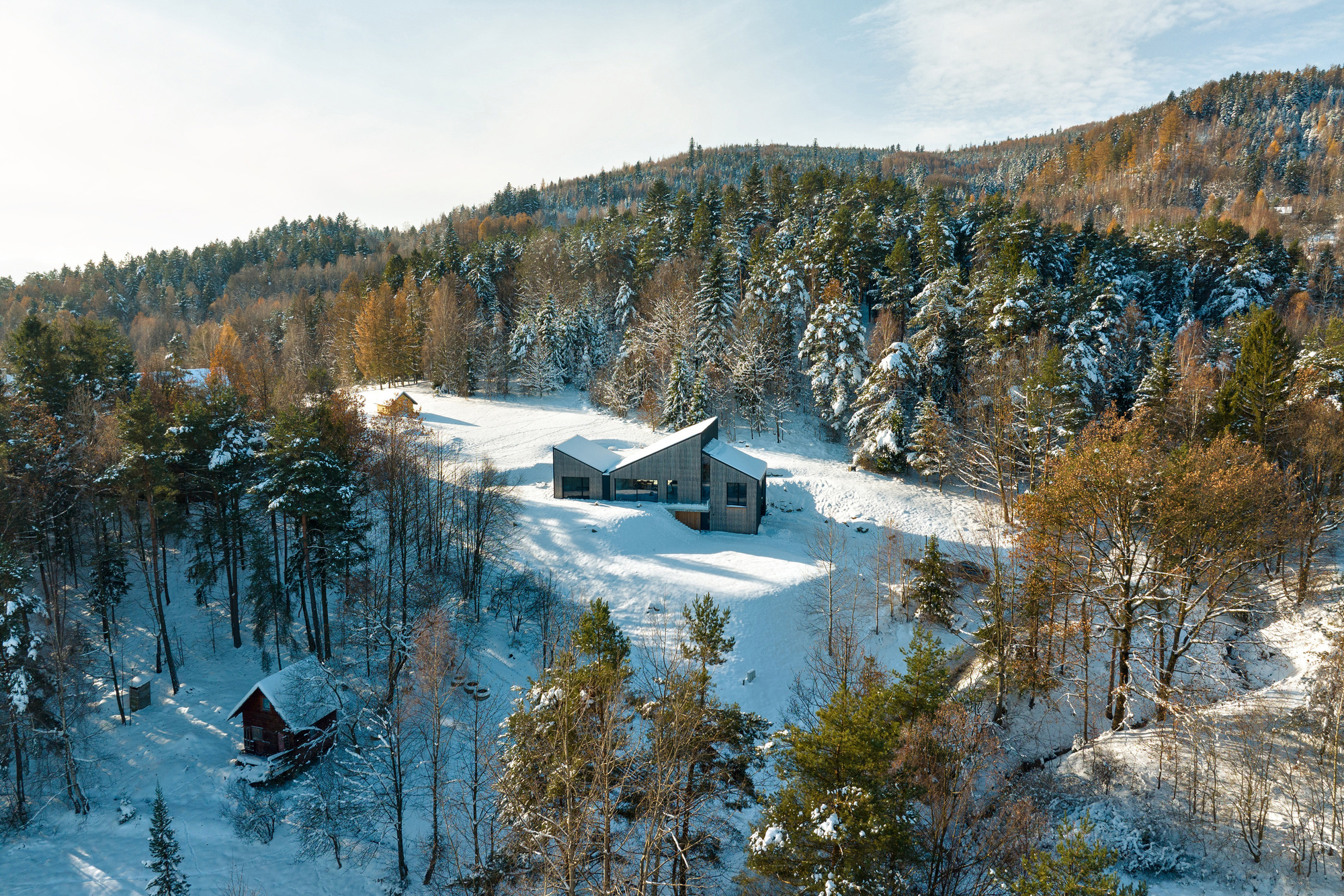 贝斯基德山区的房子丨波兰丨RS+ Robert Skitek-33