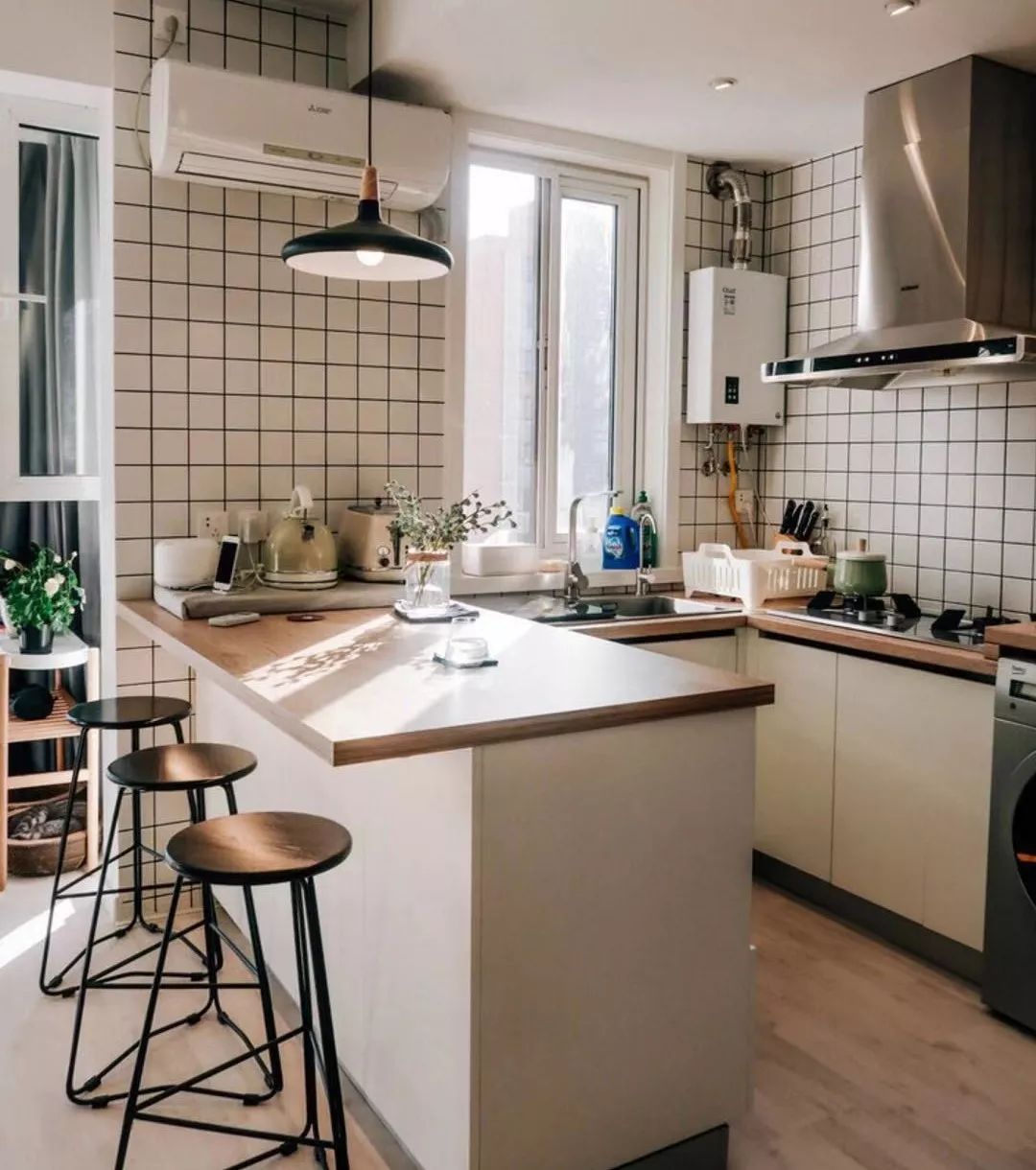 小户型厨房岛台设计，打造幸福烹饪空间-106