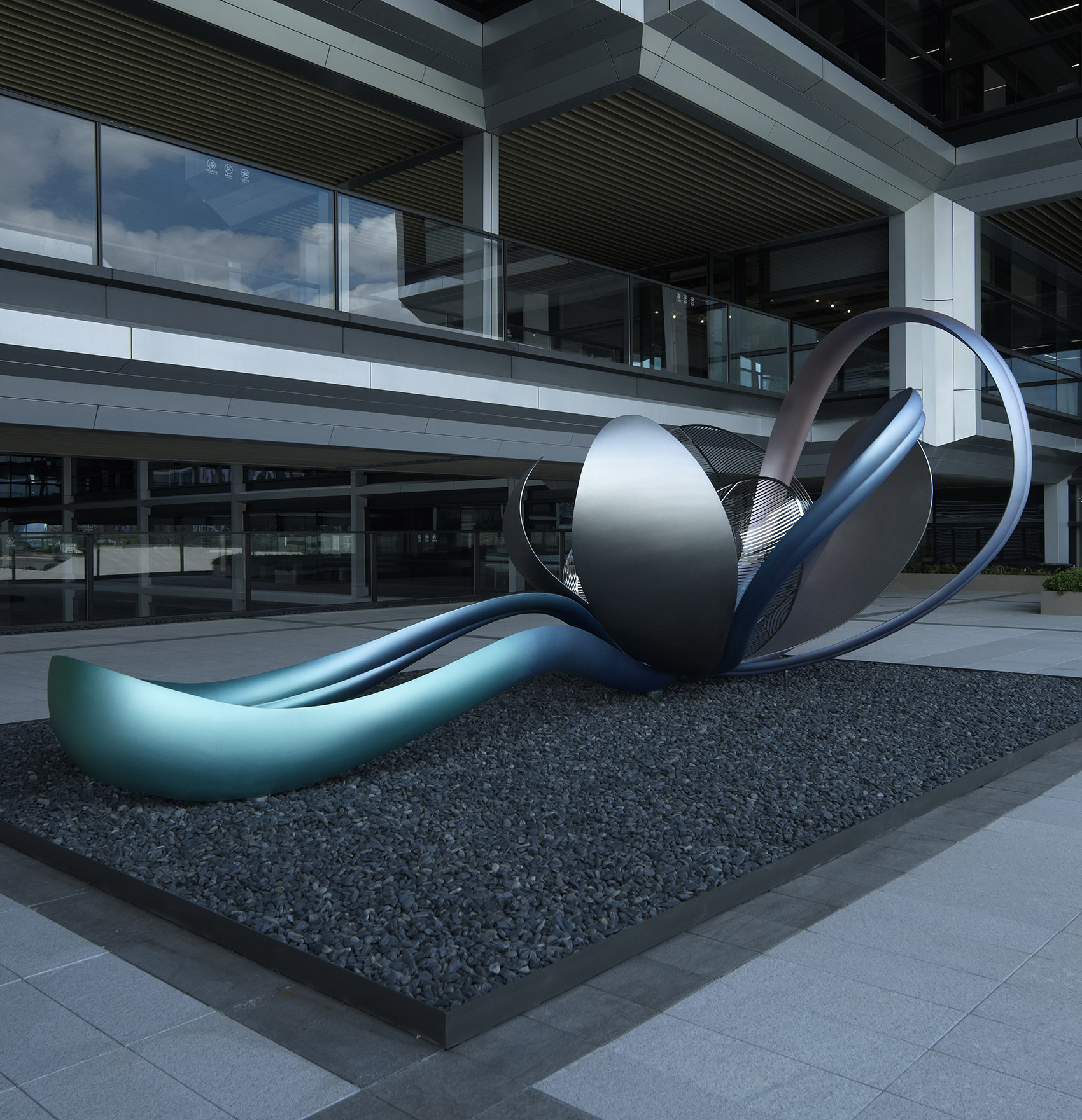 阿里巴巴全球总部访客中心艺术品丨中国杭州丨李令艺术工作室-145