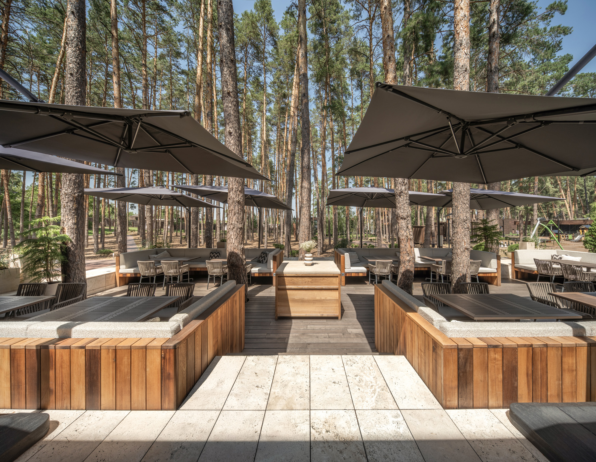 露台与泳池，维霍利休闲公园丨乌克兰丨YOD Group-18