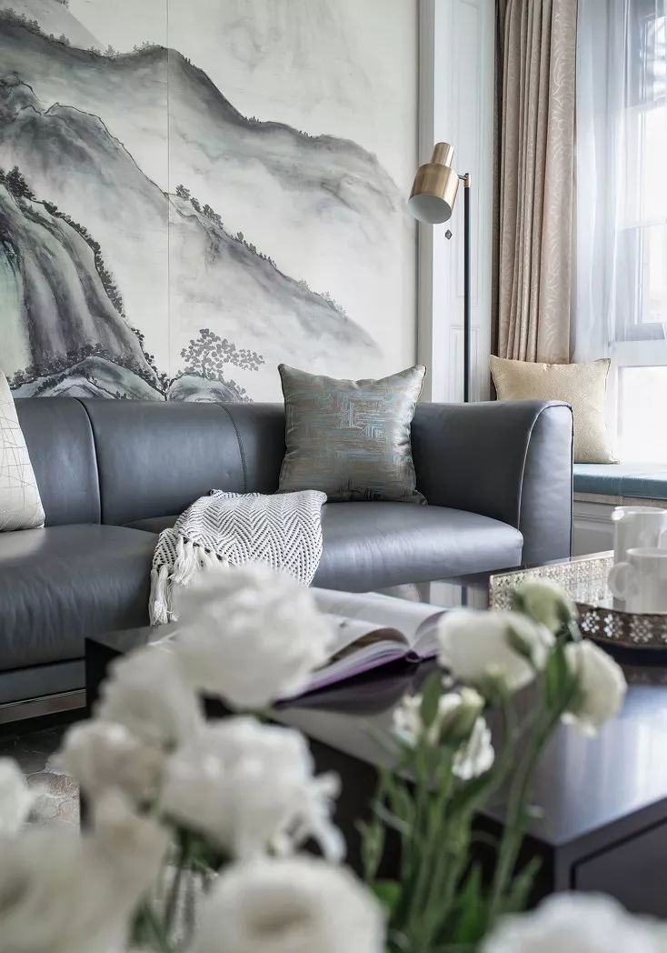 美式禅意混搭风，打造 156 平米四室两厅舒适空间-14