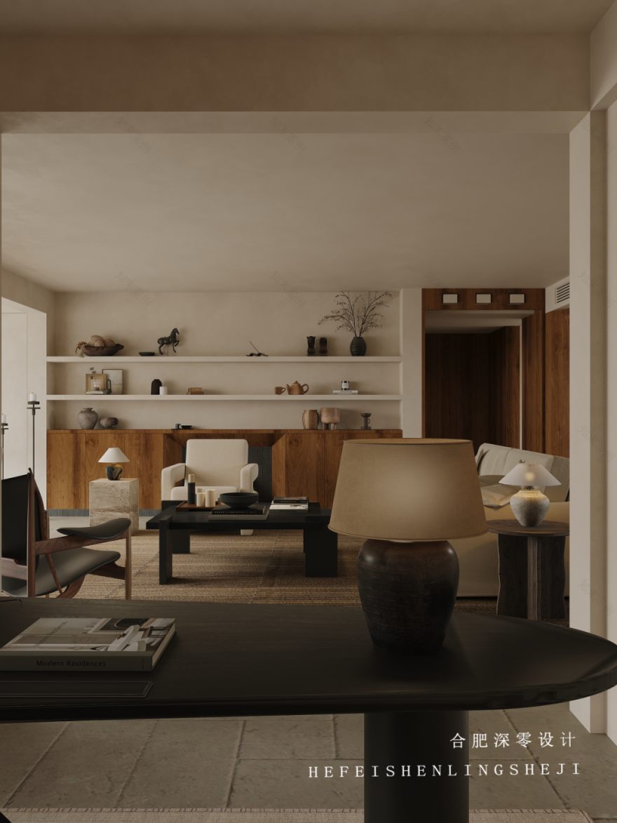 【置地中心】196㎡流变的生命力丨中国合肥丨深零设计-18