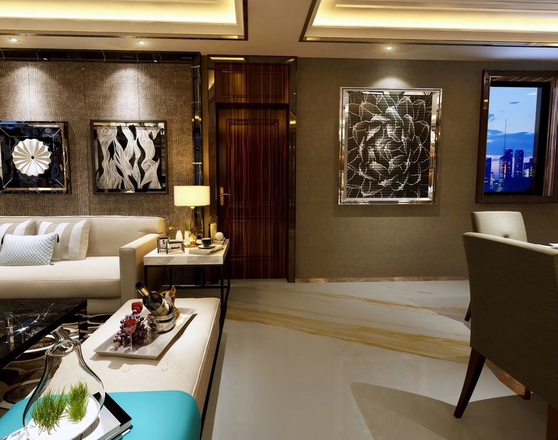 白金系列 | 现代简约风的金丝雅士白设计-29