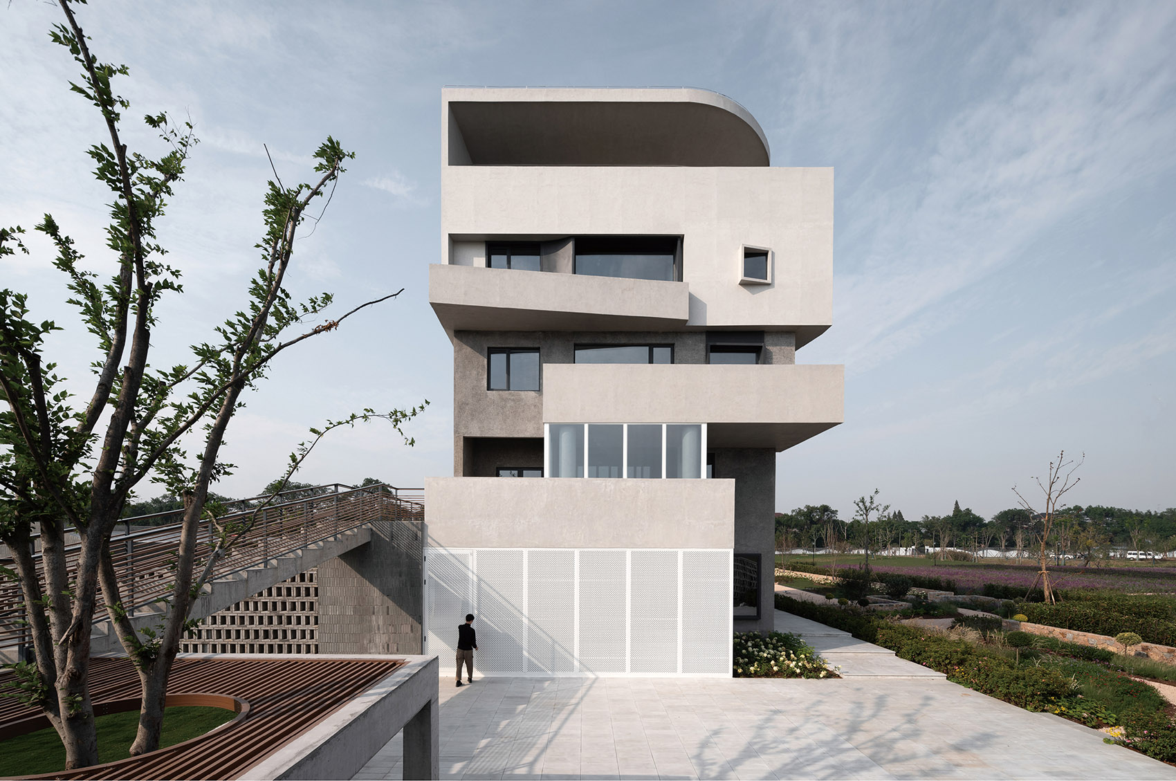 回头潮堤岸上的建筑丨中国浙江丨森上设计-1