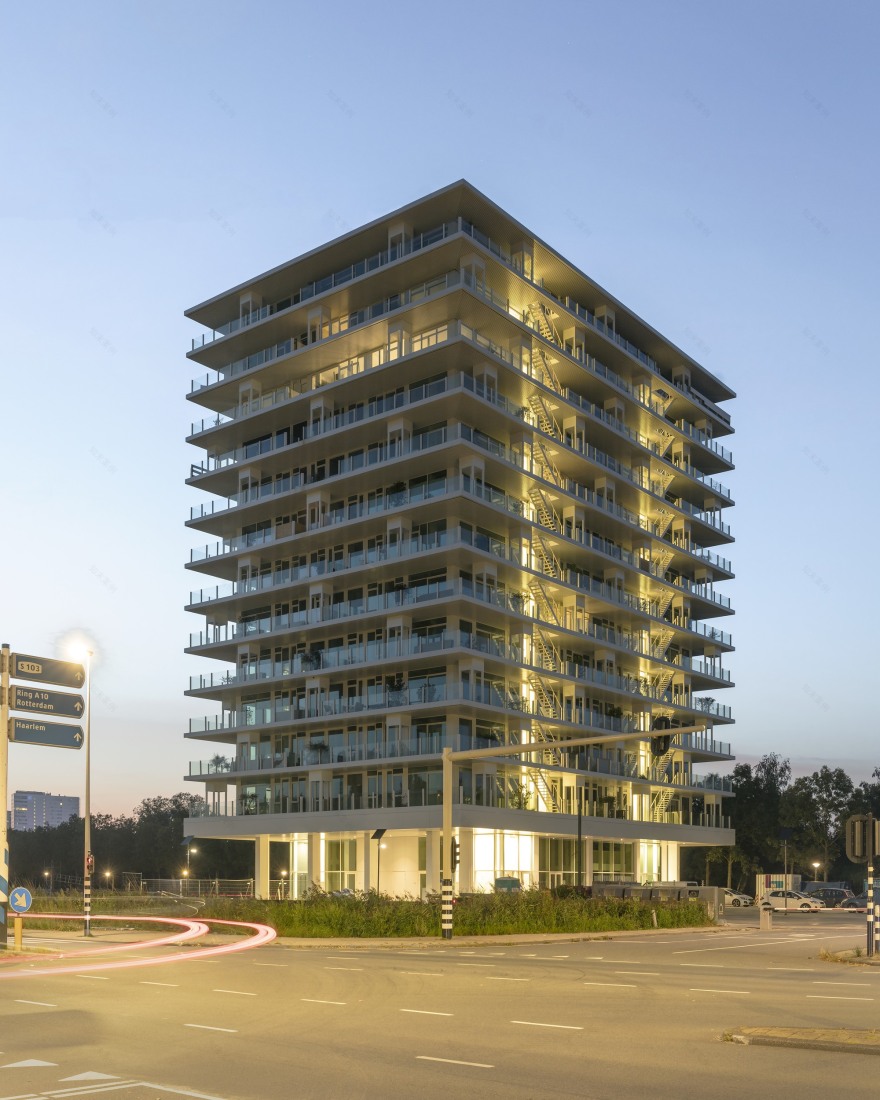 德沃图宁公寓大楼丨荷兰阿姆斯特丹丨Elephant-35