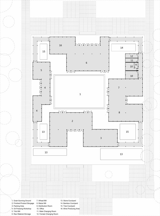 唐山有机农场 ARCHSTUDIO 设计,放大版的四合院工作空间-19