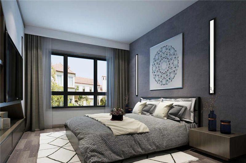 阜阳祥和府北欧风三室两厅 设计巧妙融合色彩与空间-10