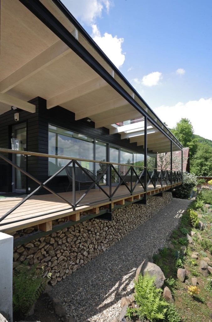 私人块状房屋项目（建在陡峭斜坡上）丨捷克丨3+1 architekti设计工作室-32