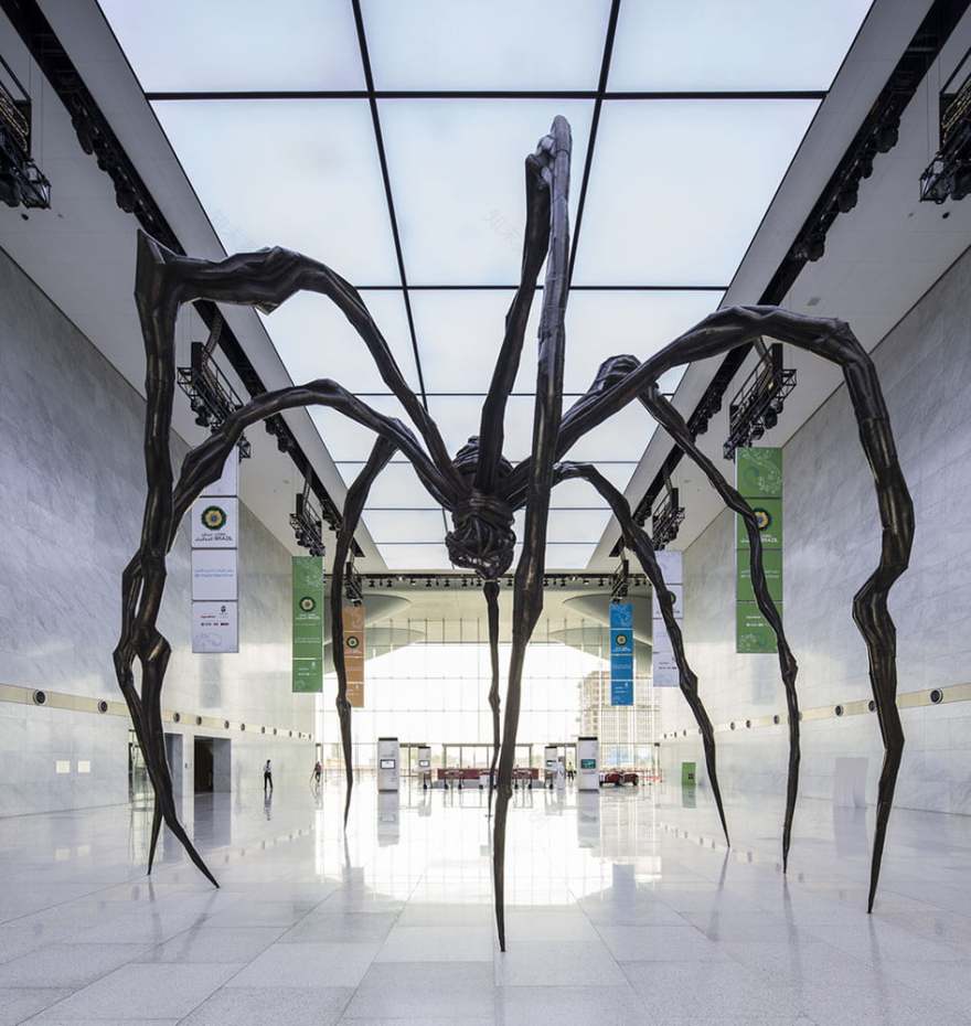 卡塔尔国家会议中心丨卡塔尔多哈丨日本建筑师矶崎新(Arata Isozaki)-32