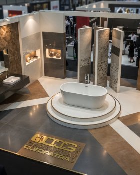 Ceramic Cleopatra Group Booth AI Concept