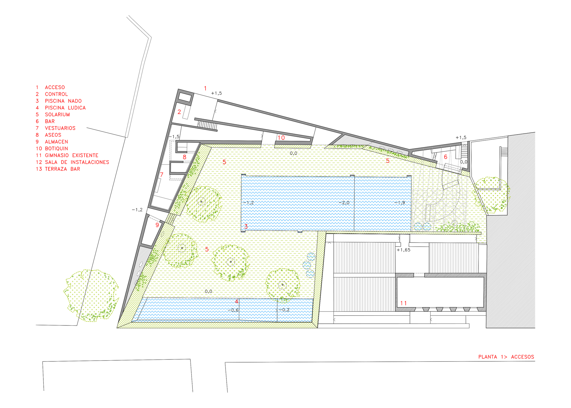 Public Pool on a Urban Artificial Valley / DJ Arquitectura-14