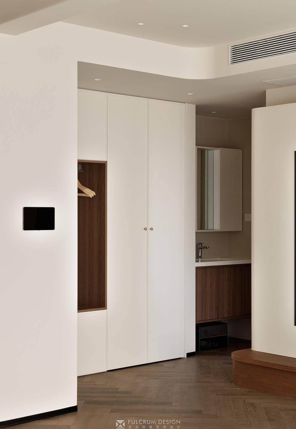 联投安屿那奶油侘寂中古住宅设计丨艺境·陈设软装-40