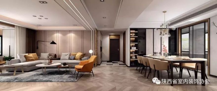 咸阳秦雅苑 | 梵高式黄色家居,温馨而活力-20