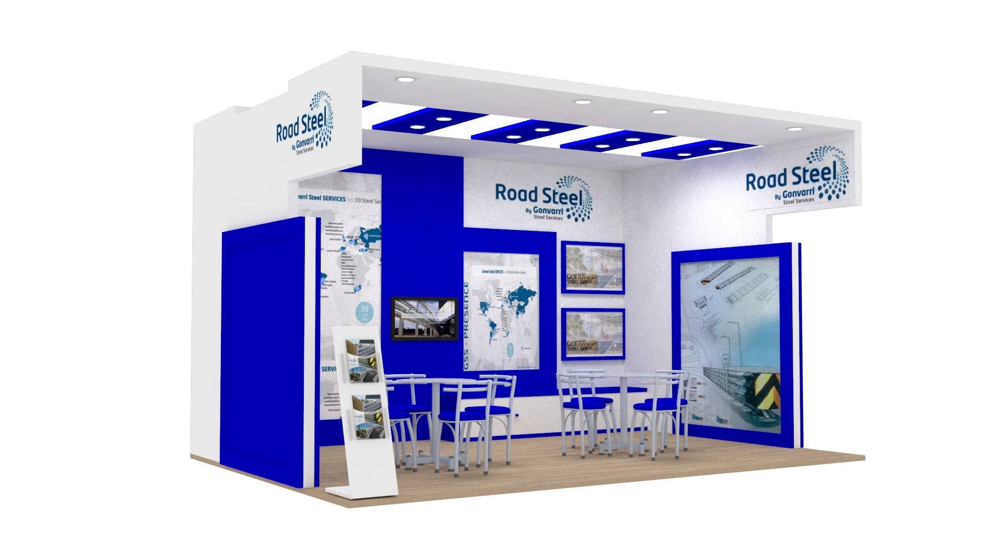 Exhibition Stand, Steel Road-0