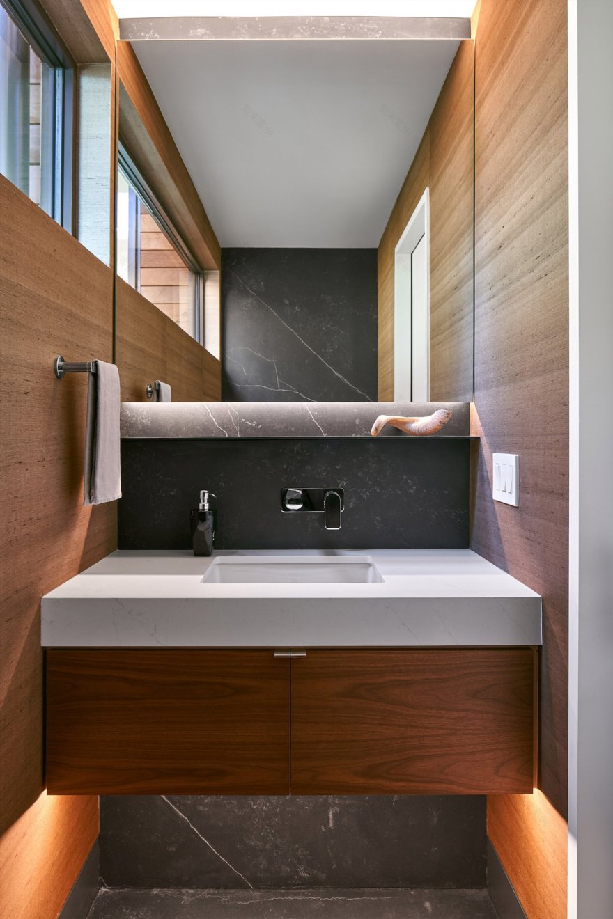 North Carolina 木制别墅丨美国丨美国 Harding Huebner 设计工作室-21