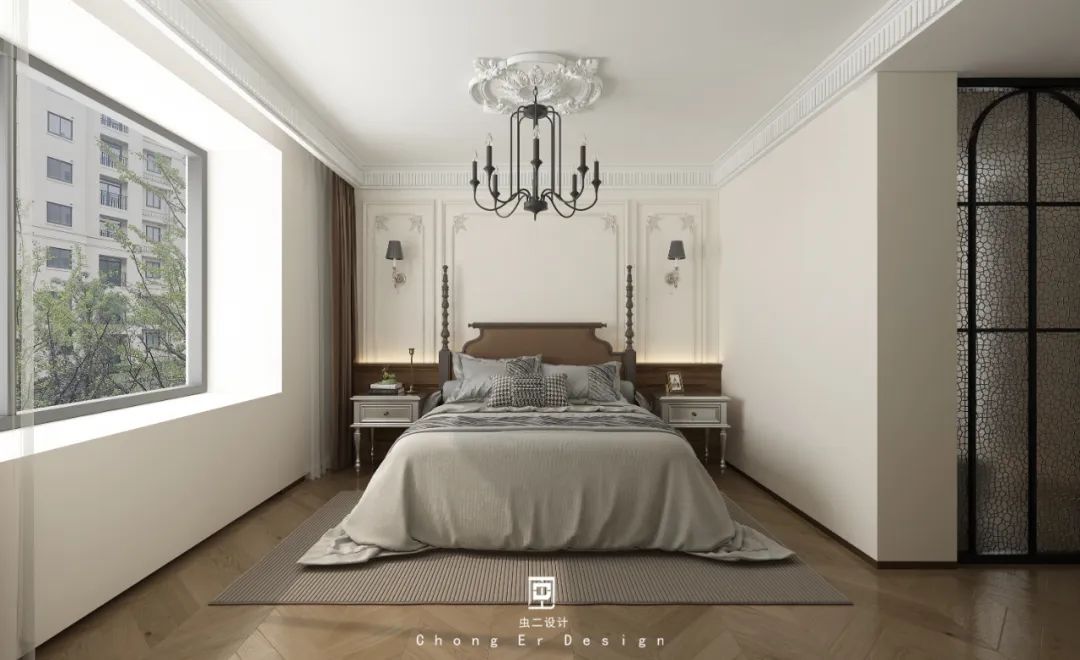 泰山院子中古奶油风设计丨中国泰安丨虫二设计-31