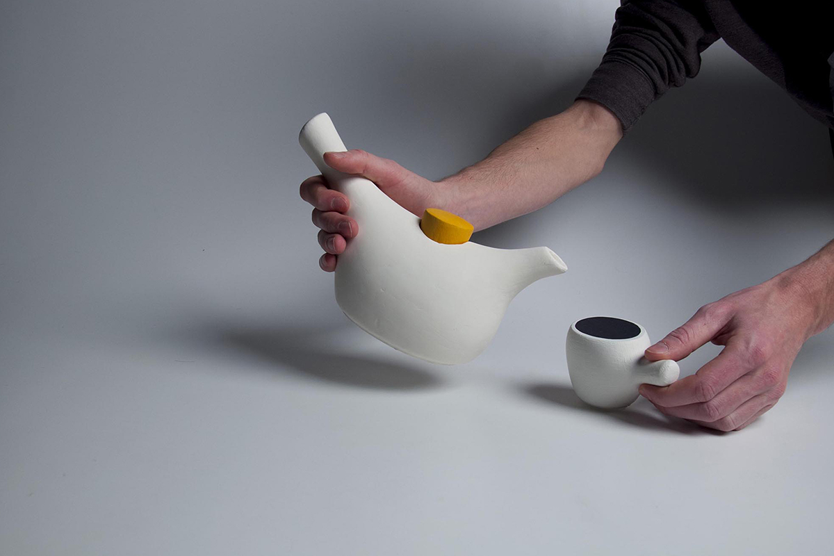 Birdy the teapot（鸟形茶壶茶具套装）丨Matthieu Muller-6