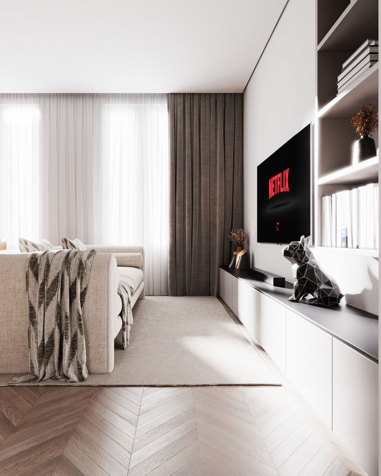 Soft Light & Minimalism | Interior CGI-15