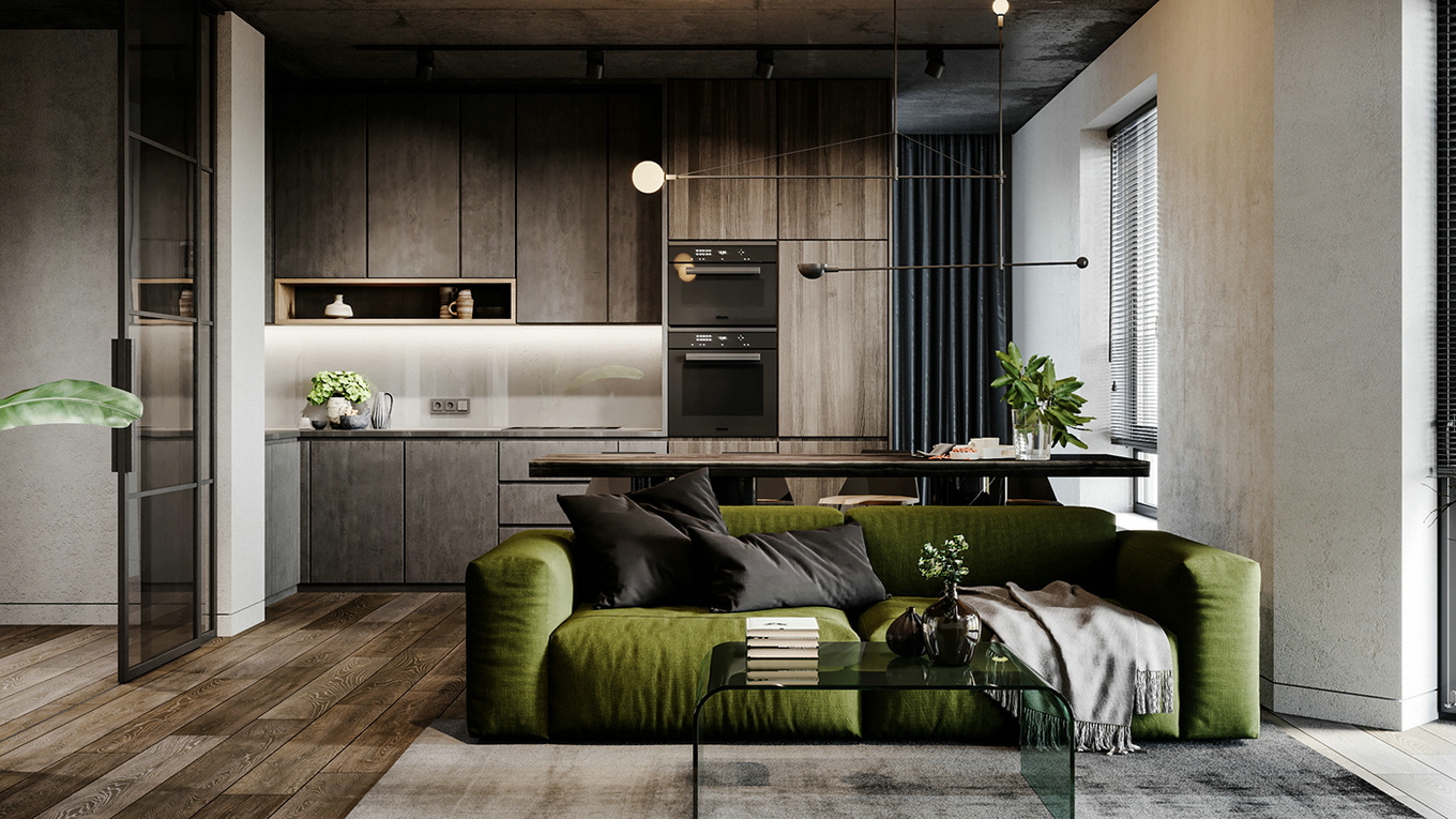 北欧遇上工业元素 - 色彩让生活更出彩！-0