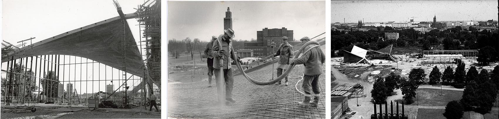 马格德堡双曲面壳体屋顶建筑丨德国马格德堡丨gmp-28