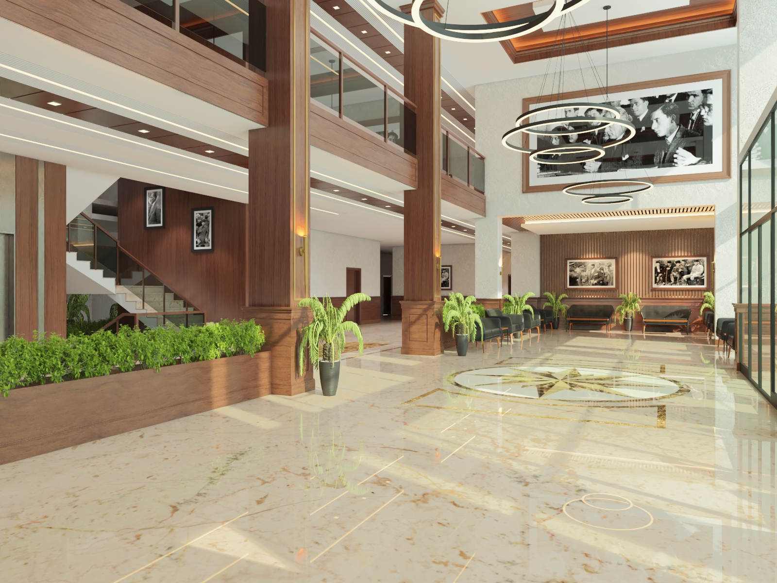 办公室大堂设计丨TurkeyAmasya丨M.Sc. İbrahim Çetin Küçük-5