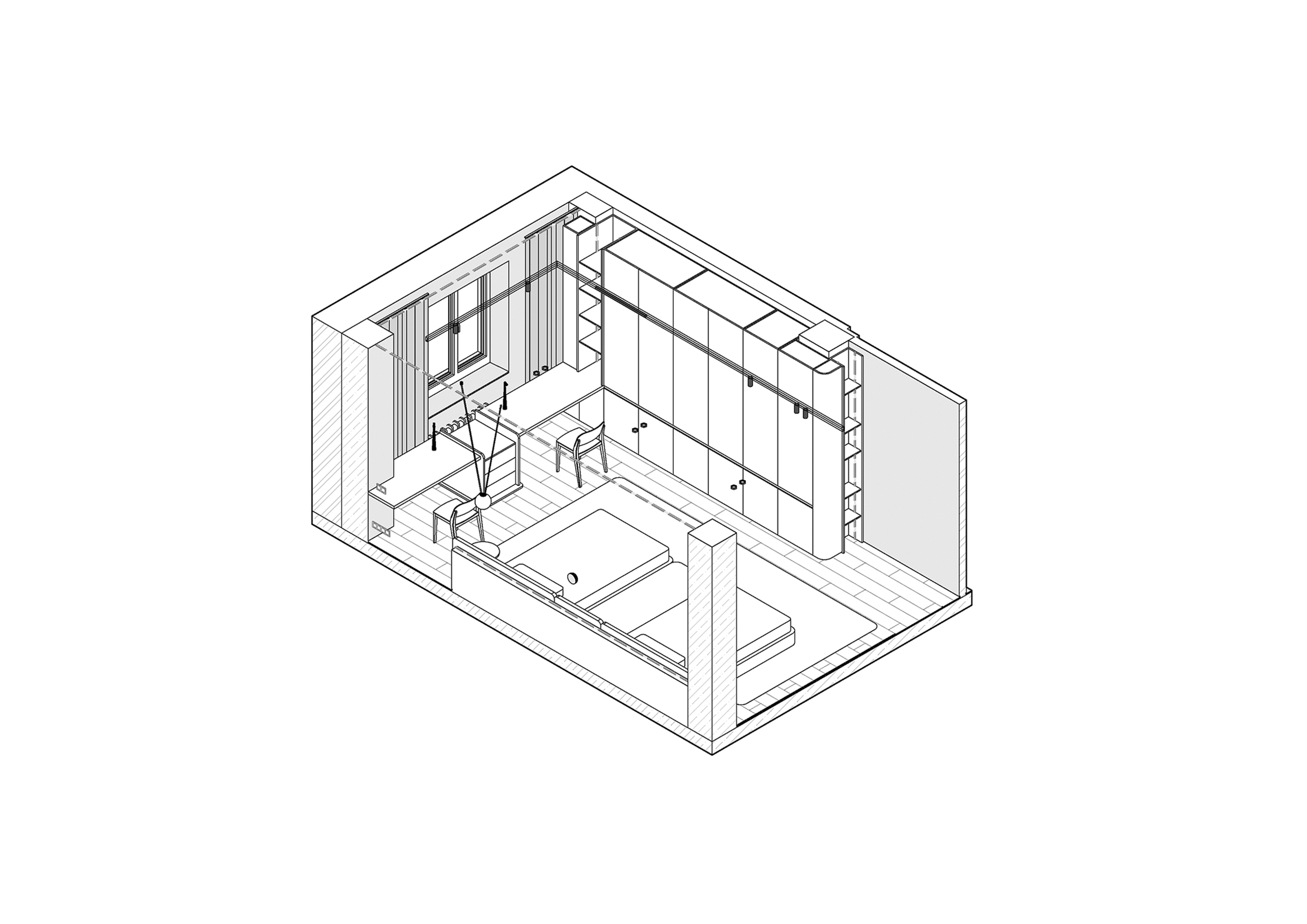 ЖК:Александровский 公寓室内设计项目丨俄罗斯车里雅宾斯克丨Ananev Architects-107