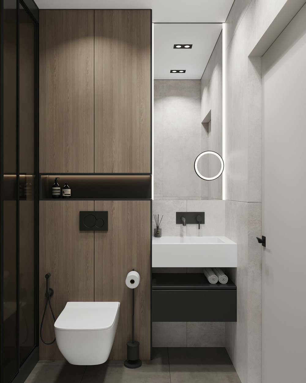 91㎡简约风住宅设计 既精致又有质感！-8