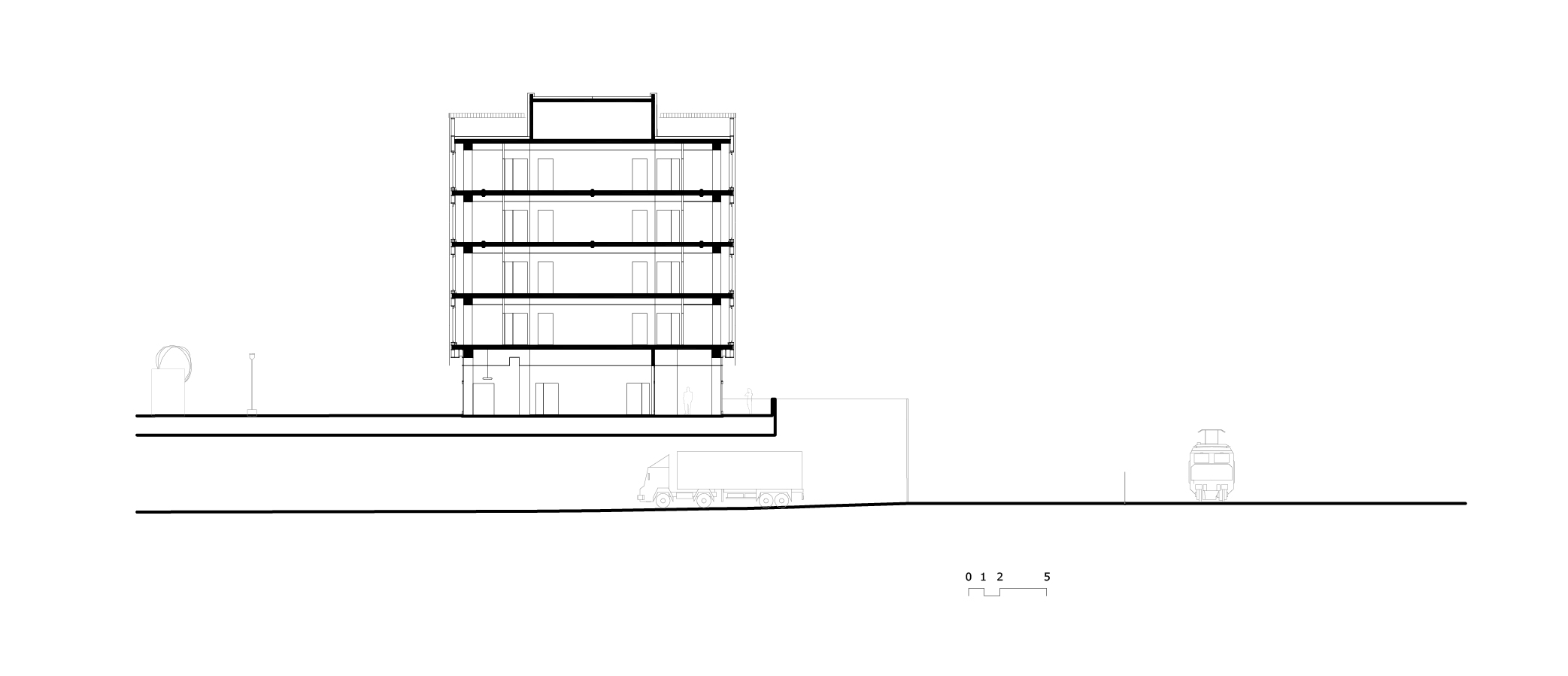 Mulhouse 车站区地标建筑 | DeA 建筑事务所打造的简约商业办公楼-19