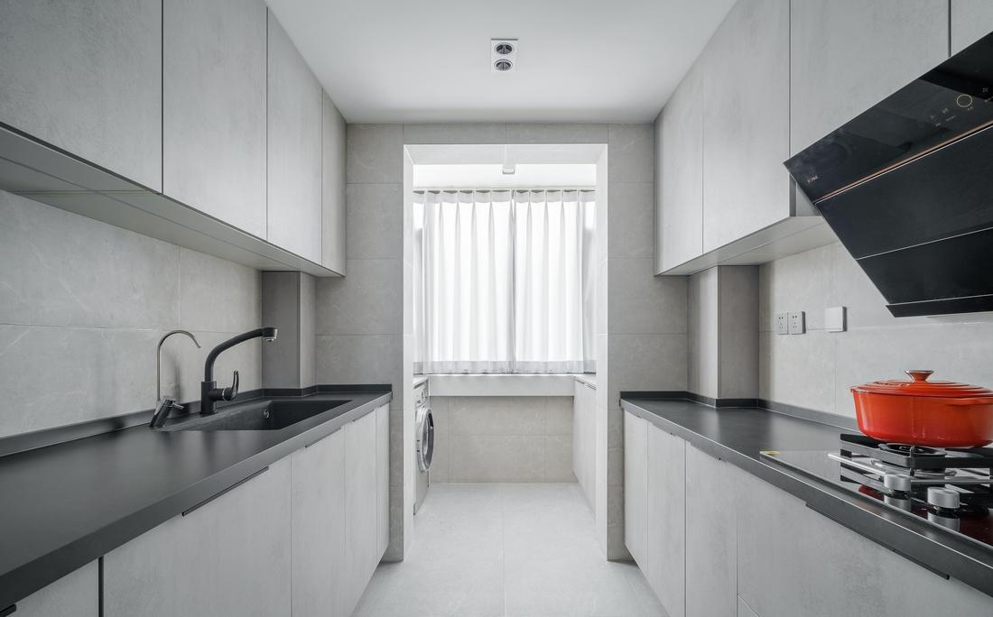 现代工业风全屋收纳设计-15