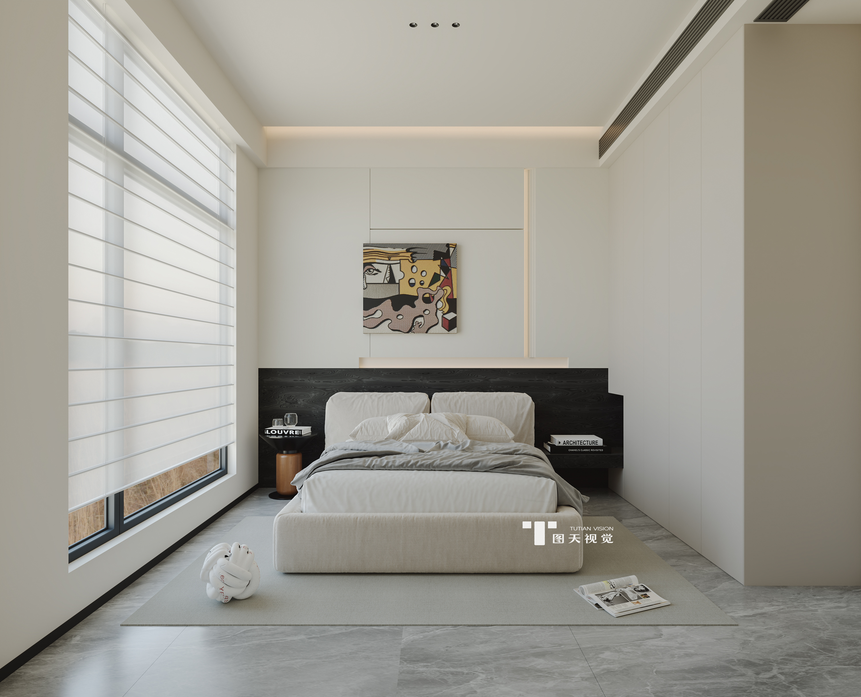 意式大平层 | 高级揉进生活的每一寸肌理-6