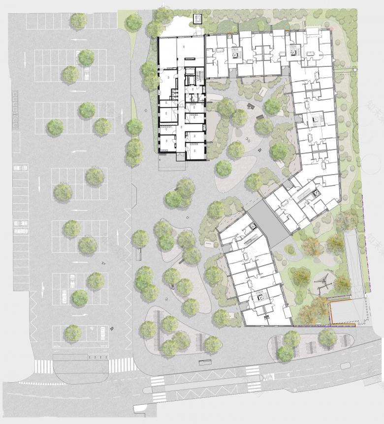 Berchtold.Lenzin Landschaftsarchitekten丨Wohnüberbauung Bachgraben丨瑞士-15