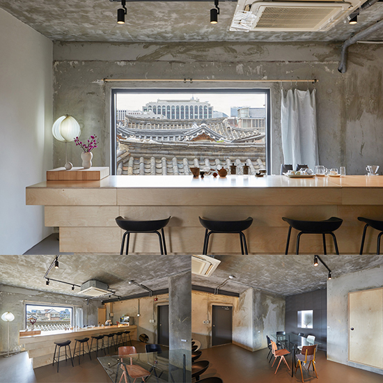 韩屋画廊现代演绎，10 坪咖啡厅惊艳设计-1